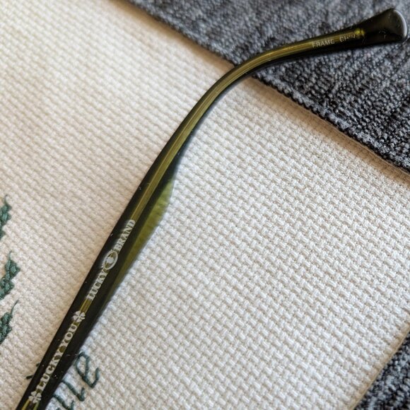 Lucky Brand Lucky You Nantucket Black Eyeglasses FRAMES 52-19-140 - Picture 5 of 8